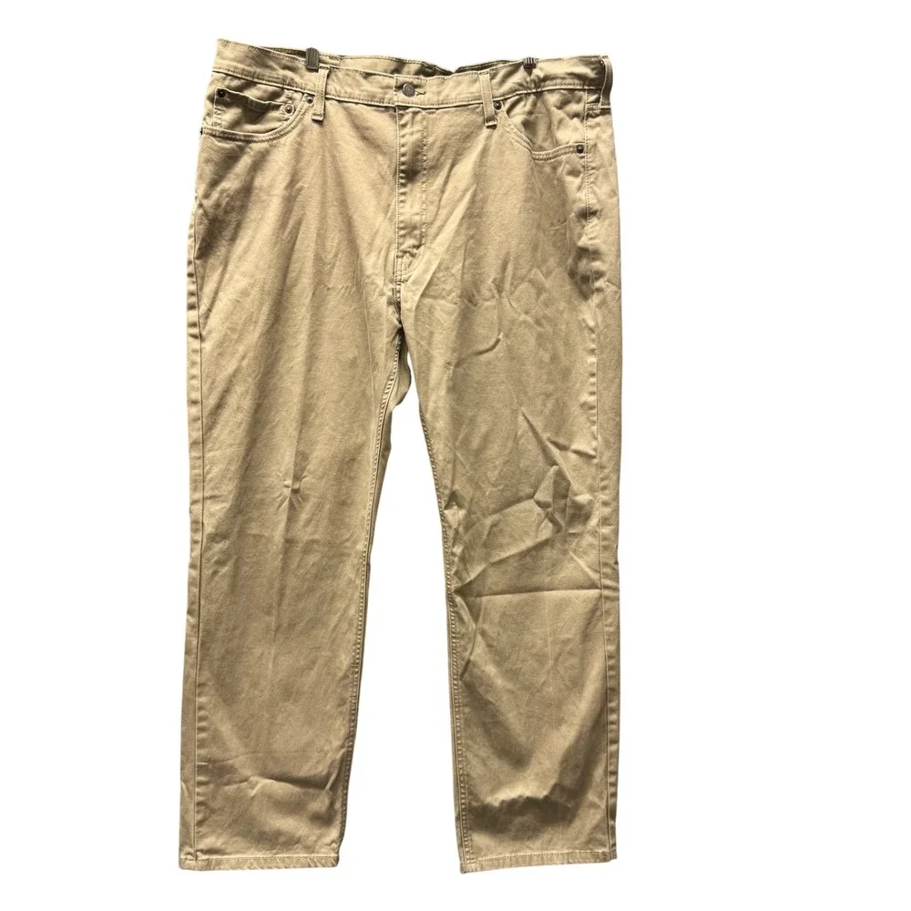 Levi's 541 Pants Mens 42x32 (42x31 ACTUAL) Athletic Taper Khaki Chino Classic